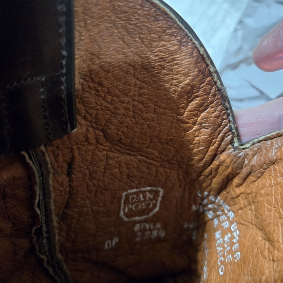 Dan Post Blue Bird Womens Cowboy Boots Size 8. Great Condition! - Picture 6 of 13